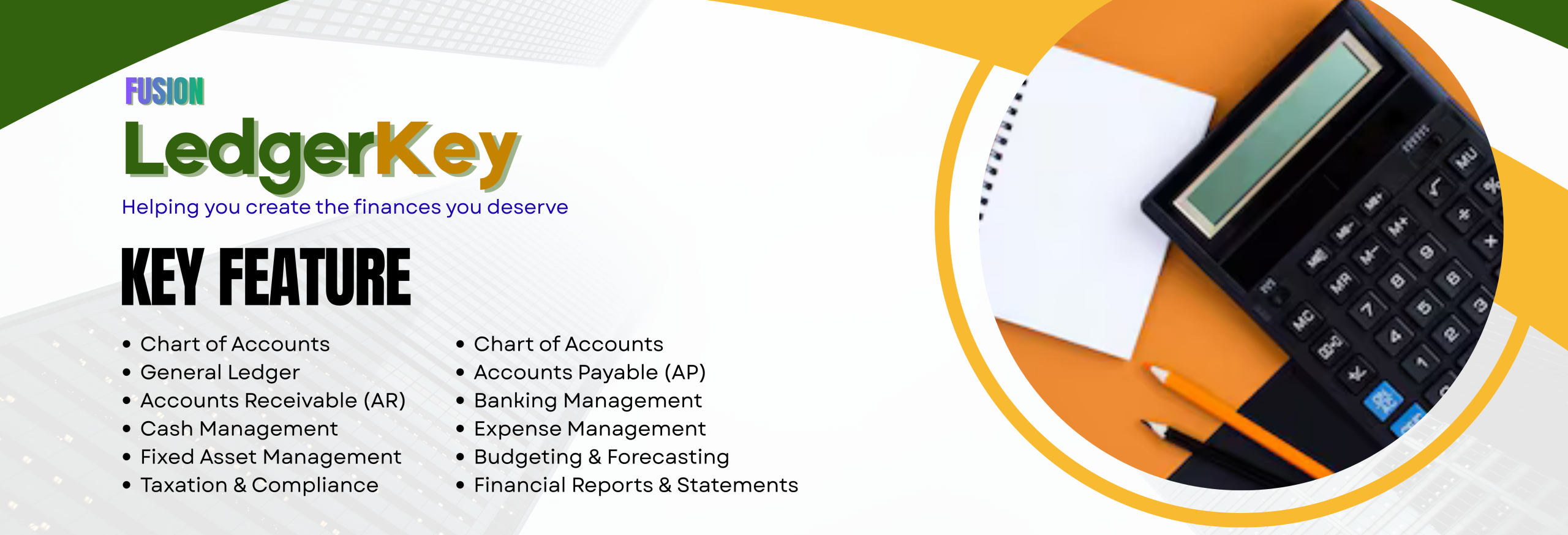 Ledger Key Accounting