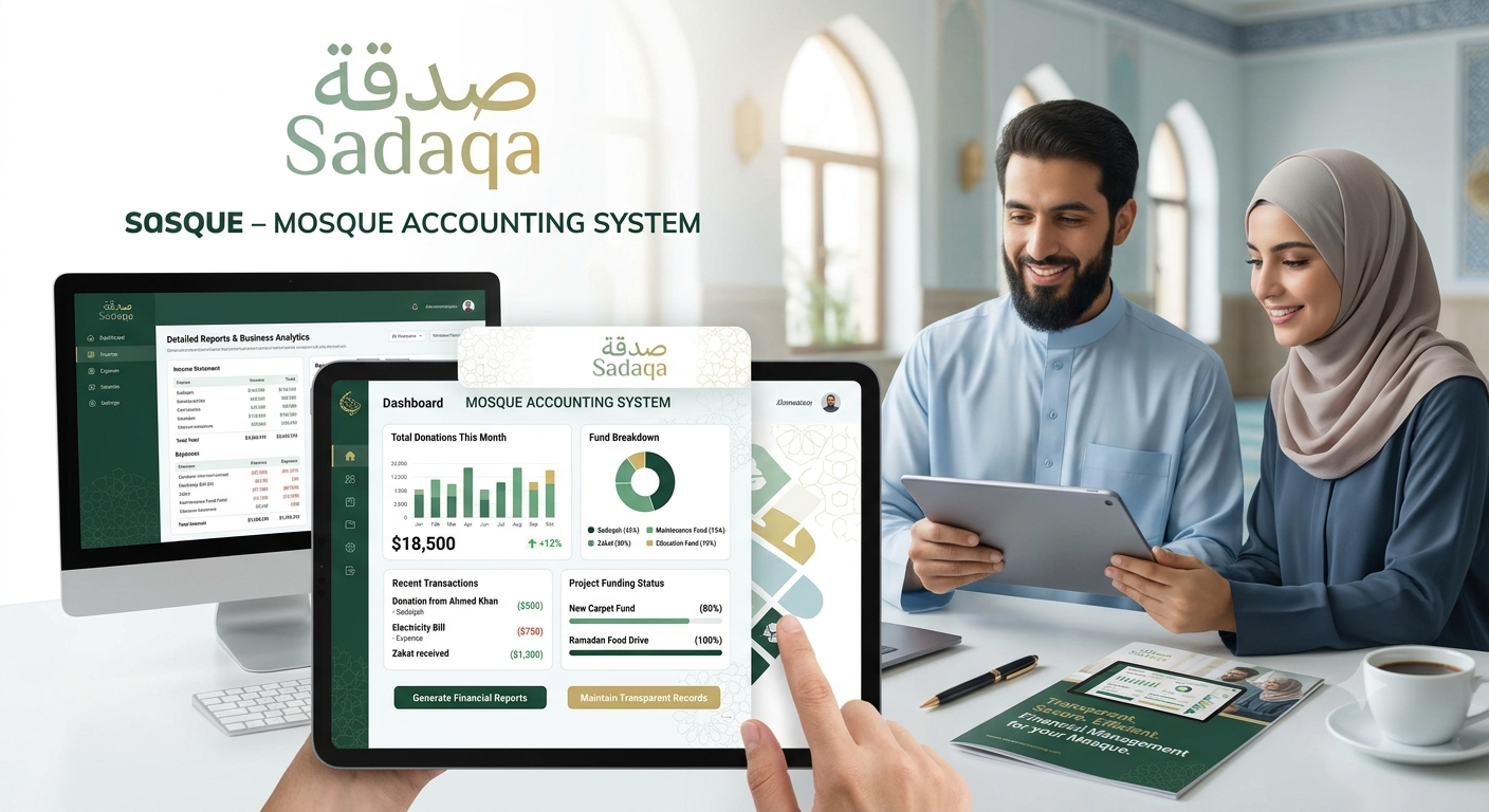 Sadaqa - Accounting System for Mosque